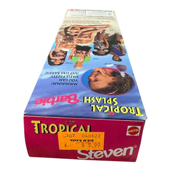 Tropical Splash Steven Doll 1994 Mattel #12452 Scented Flower Fragrance - Picture 6 of 7